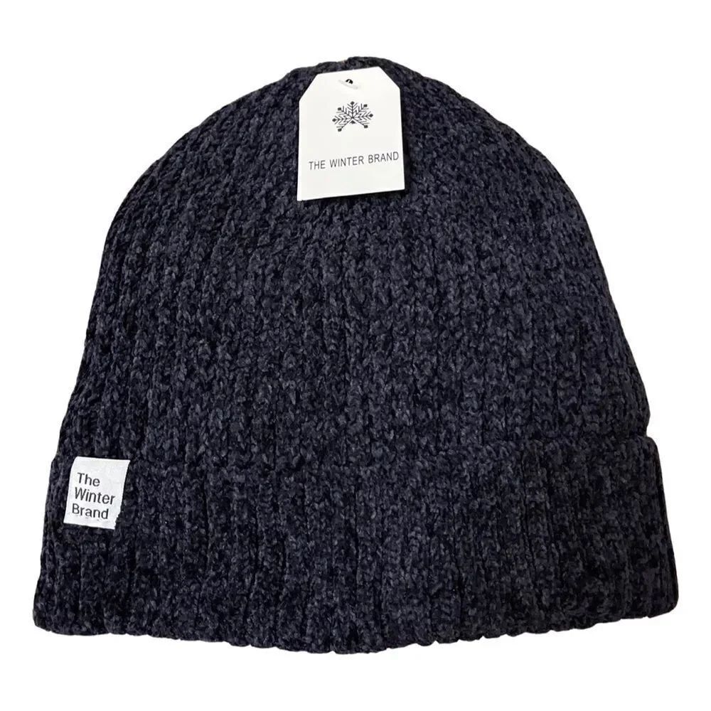 The Winter Brand Chenille Beanie • NWT